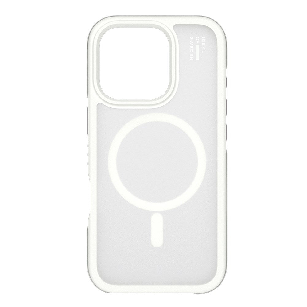 iDeal Of Sweden iPhone 16 Pro Ideal Bumper Case - MagSafe Kompatibel - Cloudy White