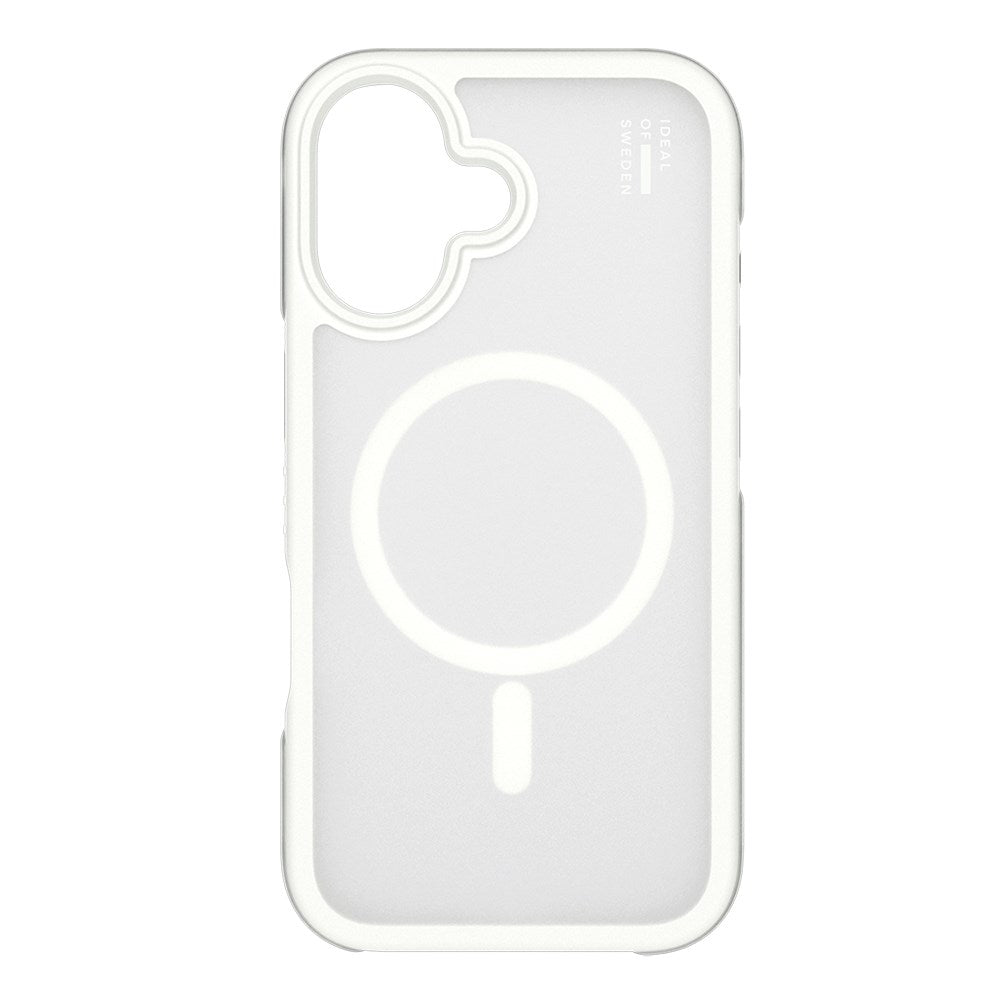 iDeal Of Sweden iPhone 16 Plus Ideal Bumper Case - MagSafe Kompatibel - Cloudy White