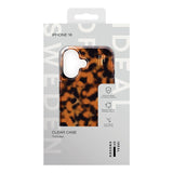 iDeal Of Sweden iPhone 16 Clear Case - Tortoise