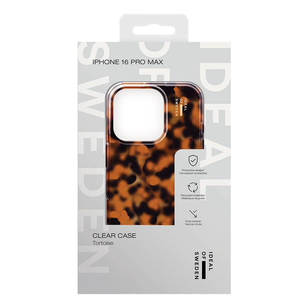 iDeal Of Sweden iPhone 16 Pro Max Clear Case - Tortoise