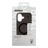 iDeal Of Sweden Clear Case for iPhone 16 - MagSafe Compatible - Tinted Black