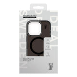 iDeal Of Sweden Clear Case for iPhone 16 Pro - MagSafe Compatible - Tinted Black