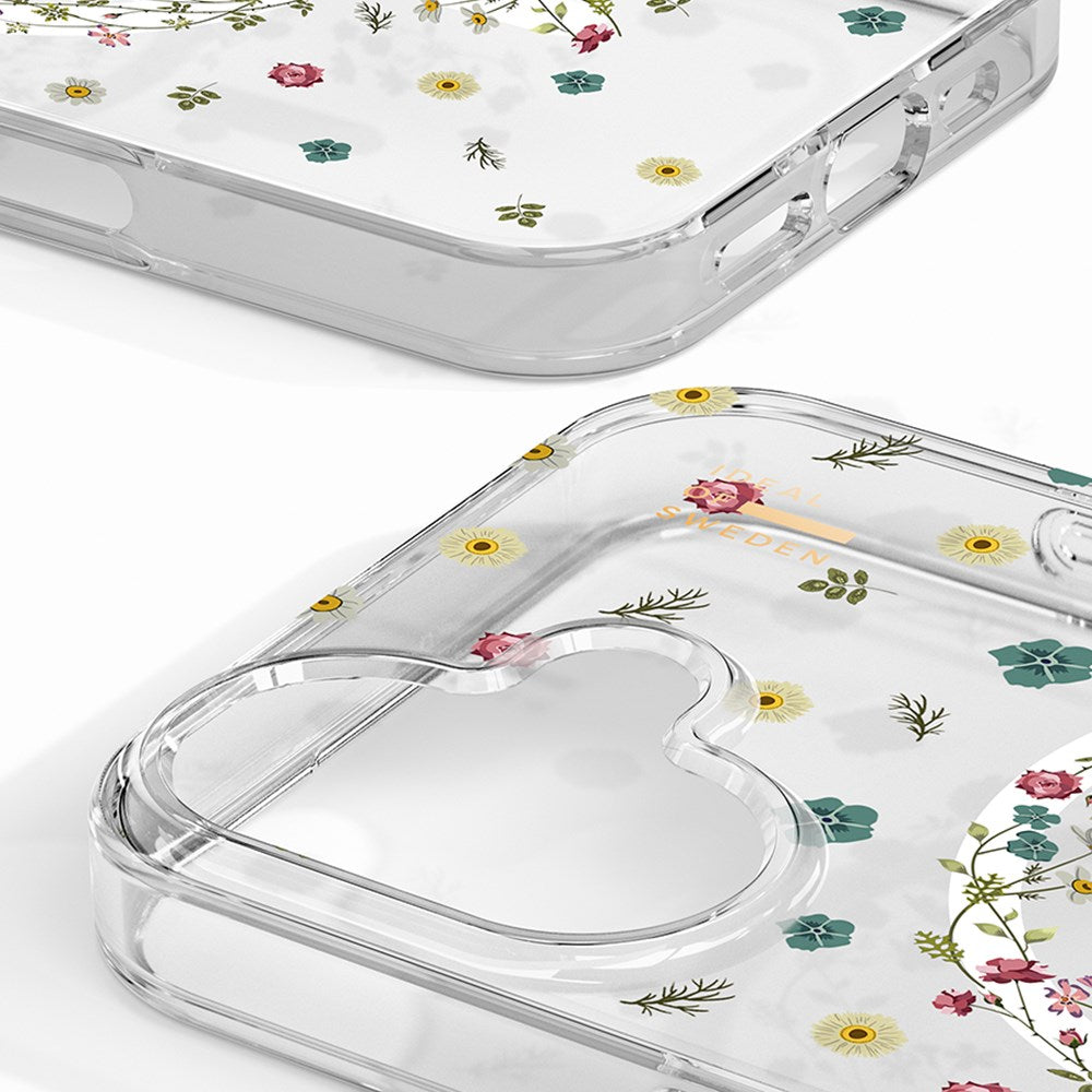 iDeal Of Sweden Clear Case for iPhone 16 Plus - MagSafe Compatible - Petite Floral