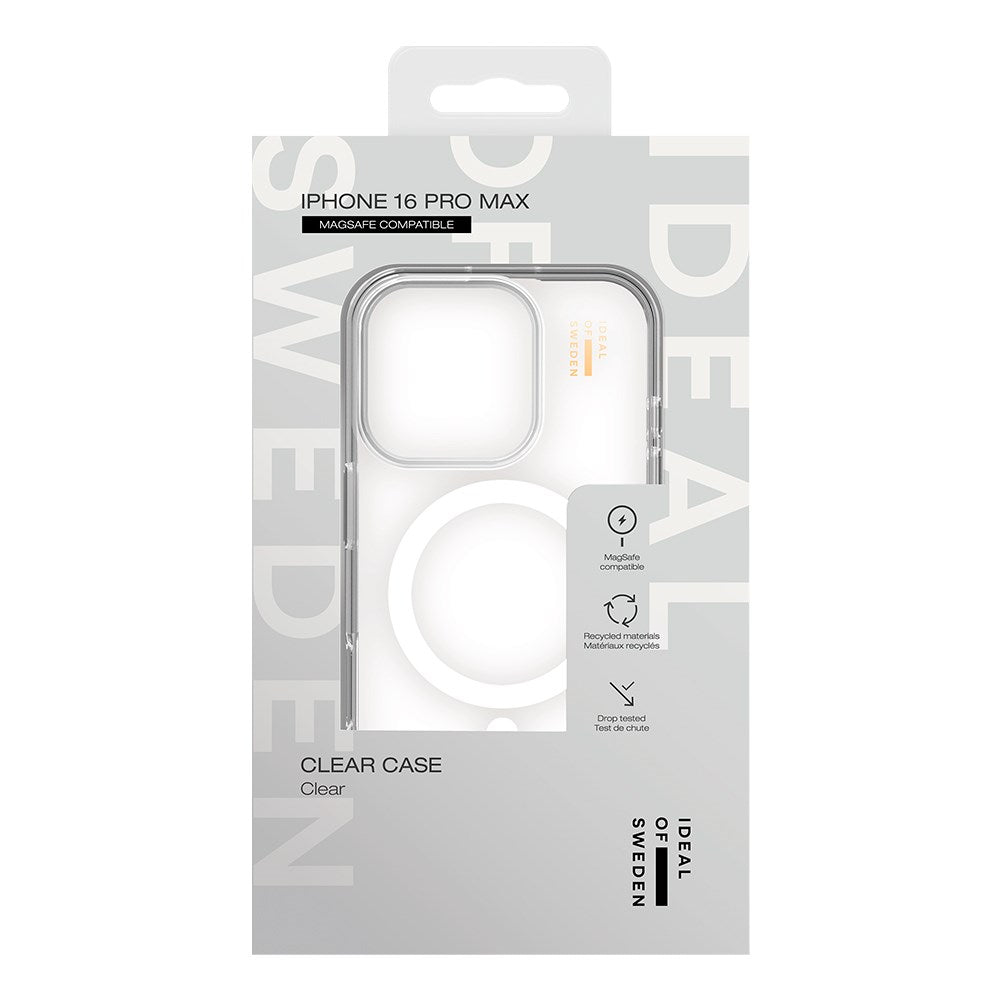 iDeal Of Sweden Clear Case for iPhone 16 Pro Max - MagSafe Compatible - Clear