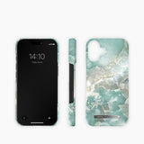 iDeal Of Sweden iPhone 16 Fashion Case - MagSafe Compatible - Azura Marble