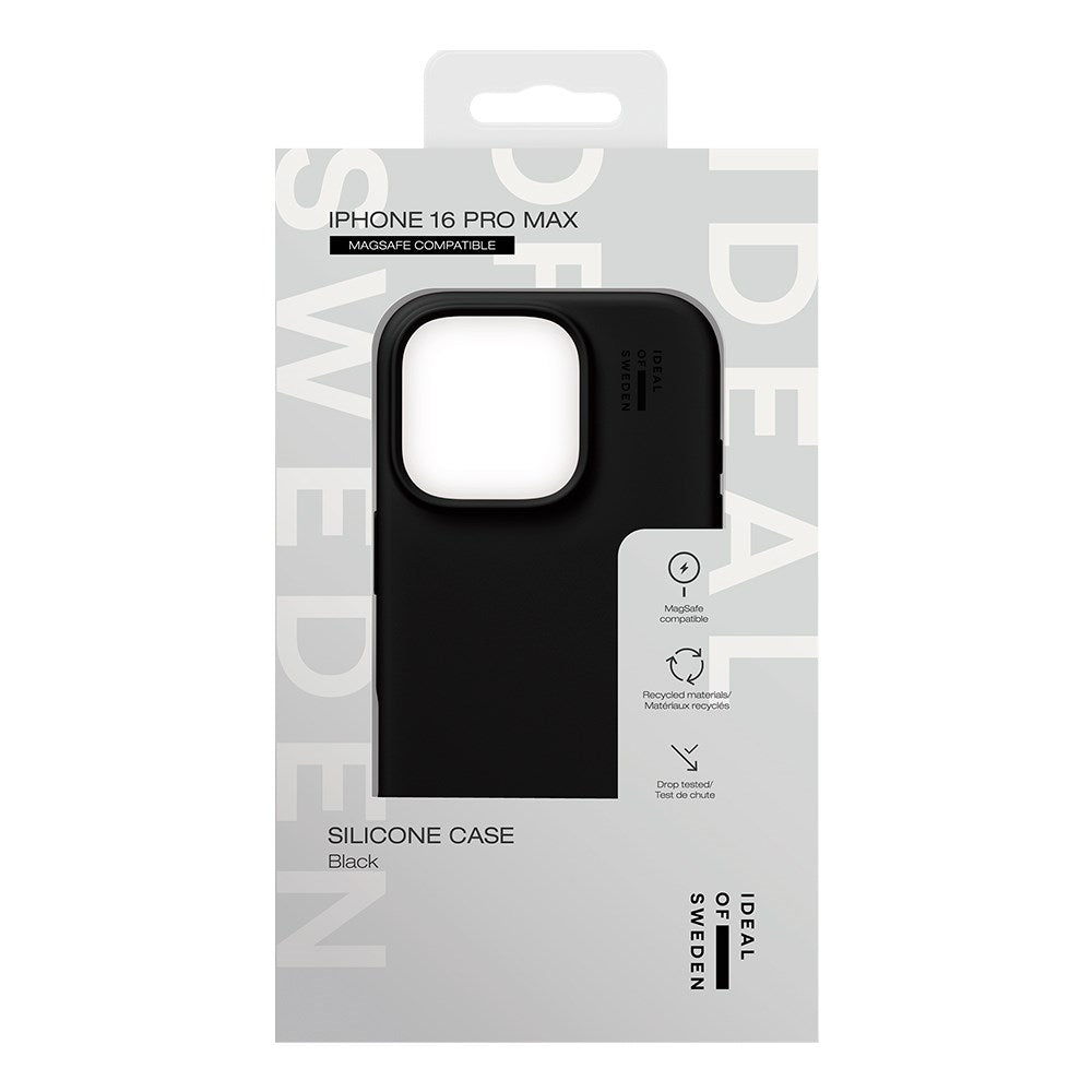 iDeal Of Sweden iPhone 16 Pro Max Silicone Case - MagSafe Compatible - Black