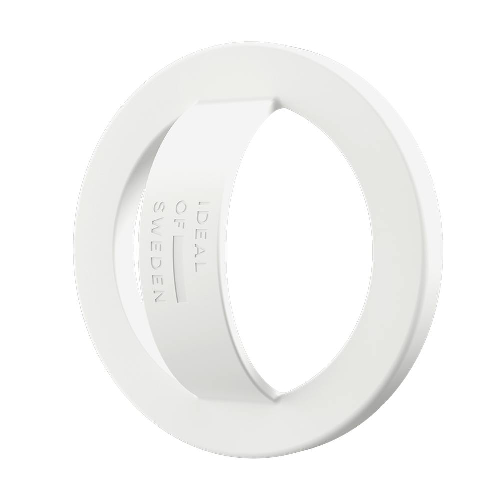 iDeal of Sweden Recycled Silicone Ring Mount - MagSafe Compatible - White