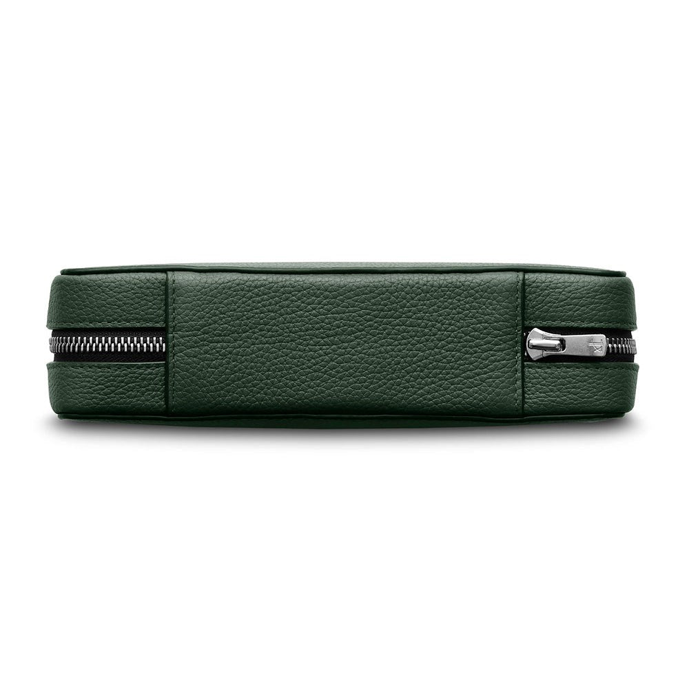 Woolnut Genuine Leather Tech Organizer - Green