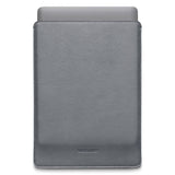 Woolnut Leather Sleeve for MacBook / Laptop 15" (350 x 245mm) - Grey