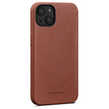 iPhone 13 WOOLNUT Full Grain Leather Case - MagSafe Compatible - Brown