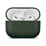 Woolnut AirPods Pro (2. gen.) Genuine Leather Case - Green