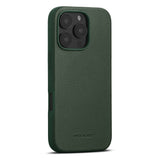 iPhone 16 Pro WOOLNUT Full Grain Leather Case - MagSafe Compatible - Grøn