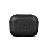 WOOLNUT Apple AirPods Pro (3rd gen.) Genuine Leather Case - Black