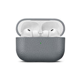 WOOLNUT Apple AirPods Pro (3rd gen.) Genuine Leather Case - Grey