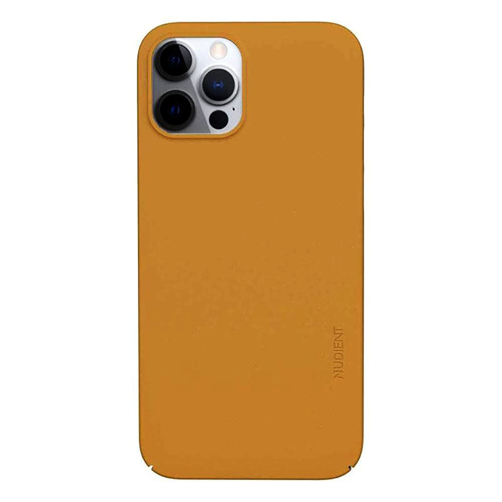 Nudient Thin Case V3 iPhone 12 / 12 Pro Case - Saffron Yellow