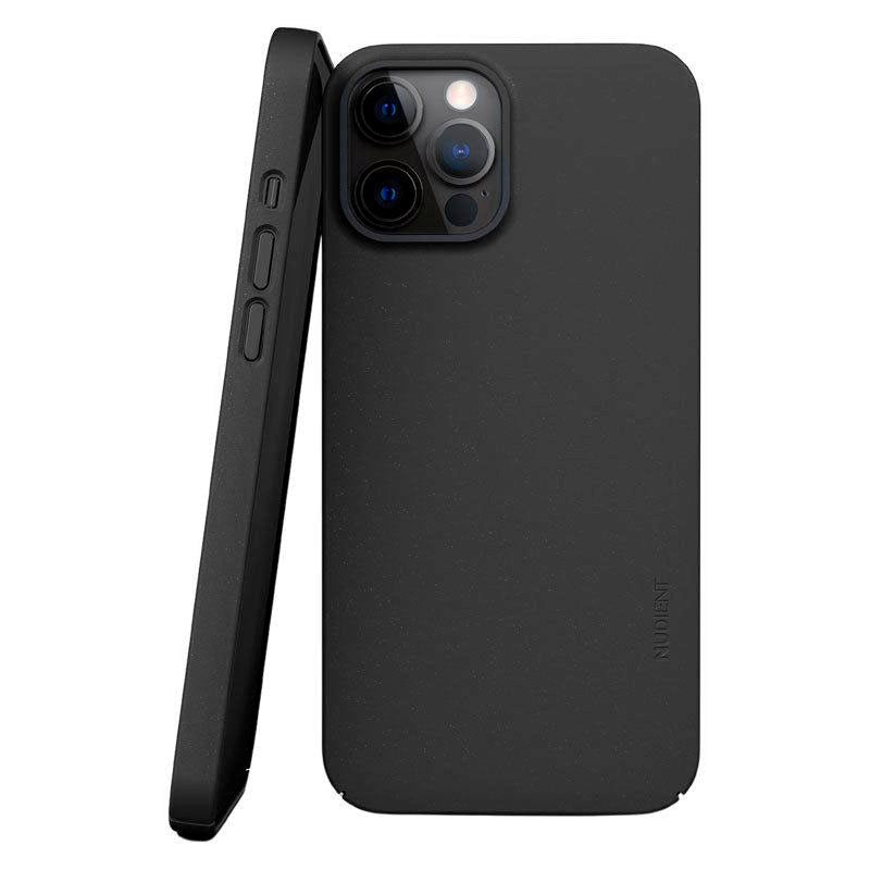 Nudient Thin Case V3 iPhone 12 / 12 Pro Case - Ink Black