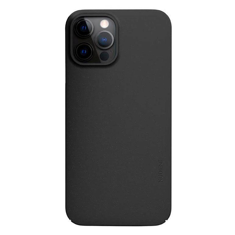 Nudient Thin Case V3 iPhone 12 / 12 Pro Case - Ink Black