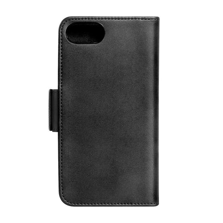 iPhone SE (2022 / 2020) / 8 / 7 / 6 / 6S Key Nordfjord Slim Magnet Wallet PU Leather Flip Case - Black