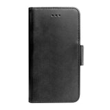 iPhone SE (2022 / 2020) / 8 / 7 / 6 / 6S Key Nordfjord Slim Magnet Wallet PU Leather Flip Case - Black