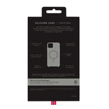 iPhone 13 Pro Key Magnetic Silicone Back Case - Antibacterial - Black