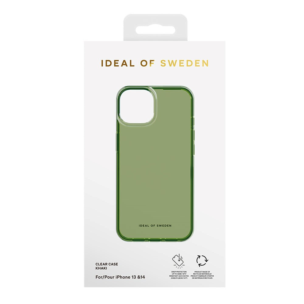 Ideal Of Sweden Clear Case for iPhone 14 / 13 - Khaki