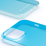 iPhone 15 iDeal Of Sweden Clear Case - Light Blue