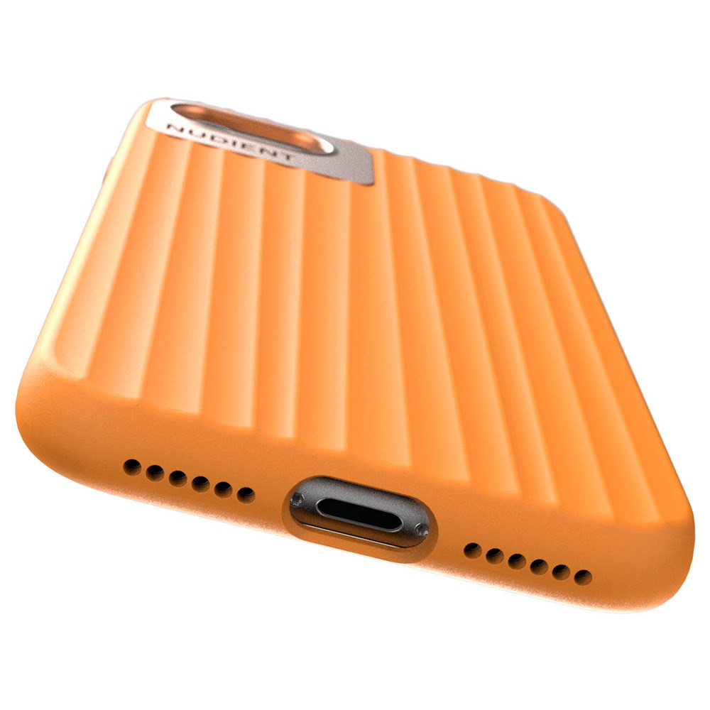 Nudient Bold iPhone SE (2022 / 2020) / 8 / 7 Case - Tangerine Orange