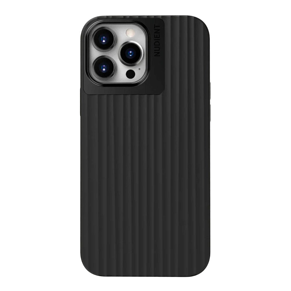 Nudient Bold iPhone 13 Pro Case - Charcoal Black