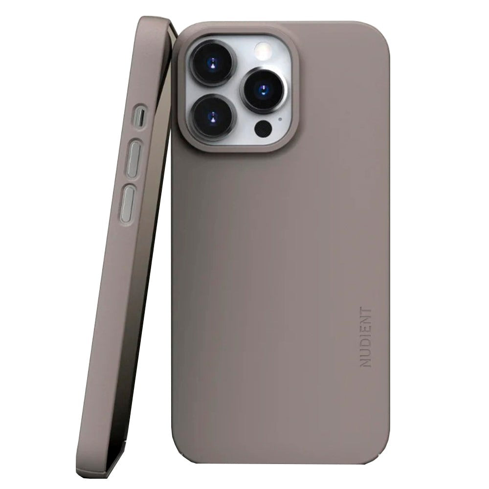 Nudient Thin Case V3 iPhone 13 Pro Case - Clay Beige