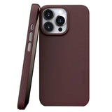 Nudient Thin Case V3 iPhone 13 Pro Case - Sangria Red