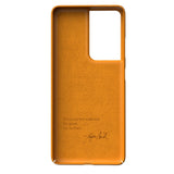 Samsung Galaxy S21 Ultra Nudient Thin Case V3 - Saffron Yellow