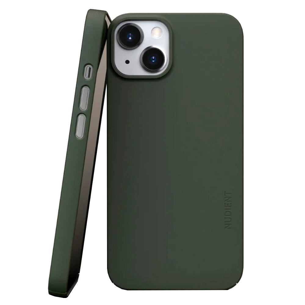 Nudient Thin Case V3 iPhone 13 Case - Pine Green