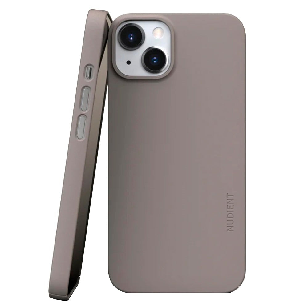 Nudient Thin Case V3 iPhone 13 Case - Clay Beige