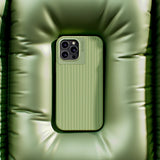 Nudient Bold iPhone 14 Case - Leafy Green