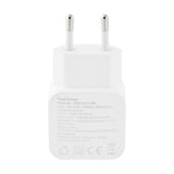 KEY Power 12W Wall Charger with USB-A - with Lightning Cable - White