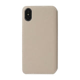 Krusell Pixbo 4 Card FolioCase iPhone Xs Max Leather Flip Case - Beige