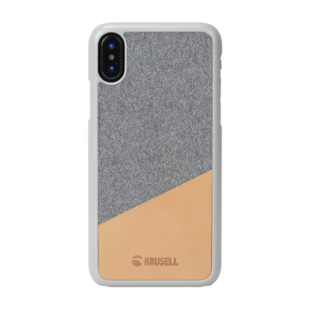 Krusell Tanum iPhone Xs Max Back Case - Grey