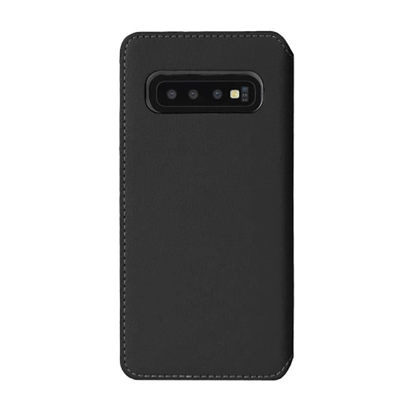 Krusell Pixbo 4 Card FolioCase Samsung Galaxy S10 Leather Flip Case - Black