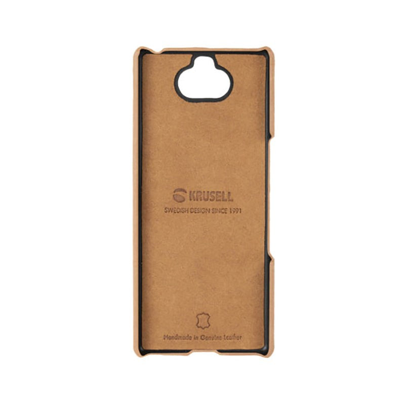 Krusell Sunne Case Sony Xperia 10 Leather Case - Light Brown