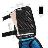 Wozinsky Bike Bag with Phone Holder - 1,5L - Black