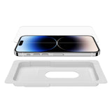 iPhone 14 Pro Belkin ScreenForce UltraGlass - Tempered Glass Screen Protector - Full Fit - Transparent