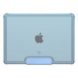 MacBook Air 13" M2 /M3 (2022-2024) UAG [U] Lucent Case - Transparent / Blue