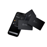 Tangem Wallet Card - 3 pcs - Black