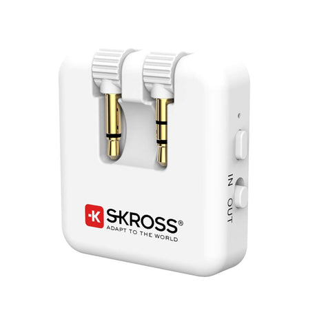 Skross 2-in-1 Bluetooth Audio Receiver / Transmitter - White