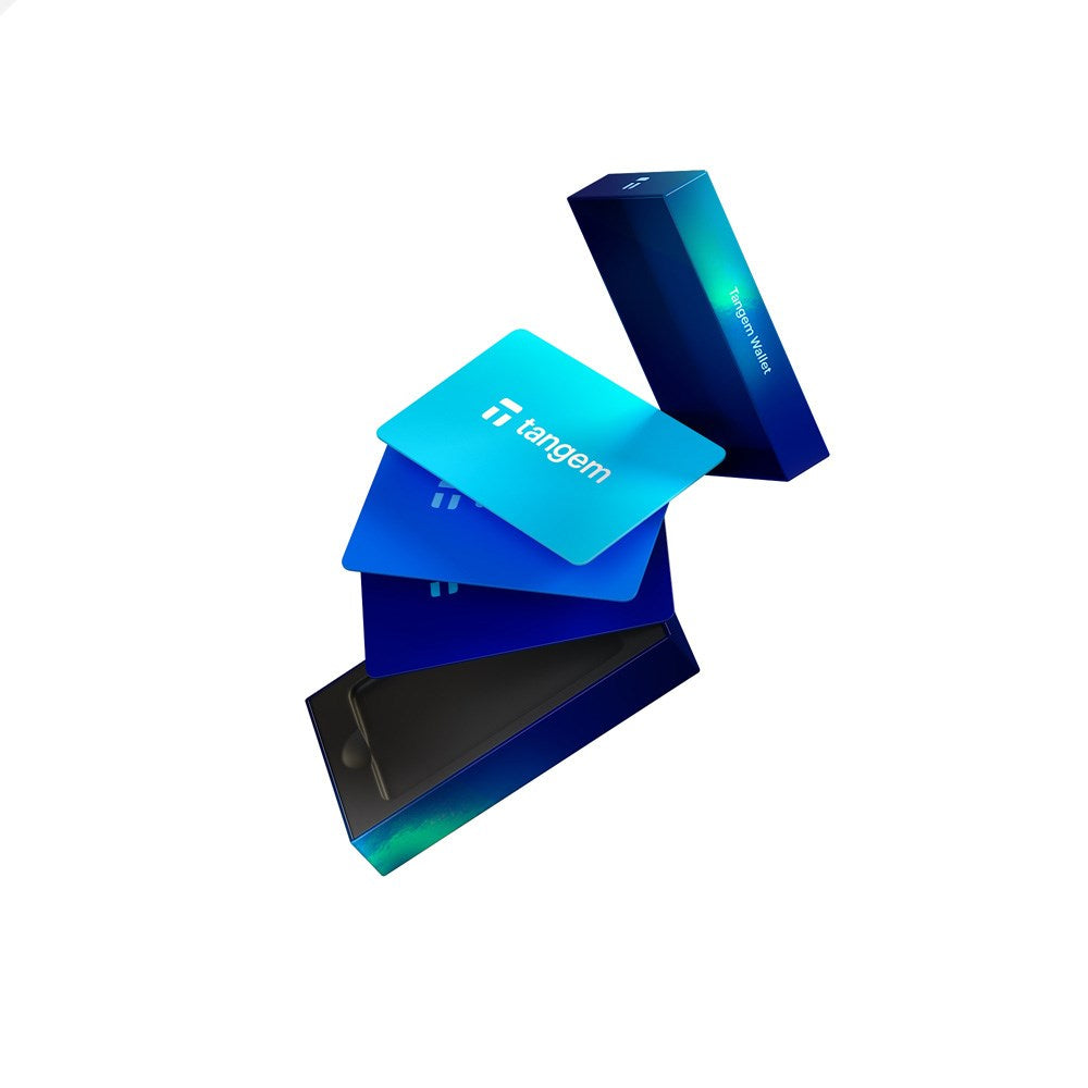 Tangem Wallet Card - 3 pcs - Electric Night