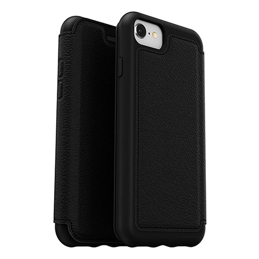 OTTERBOX iPhone SE (2022 / 2020) / 8 / 7 Strada Wallet Case - Black