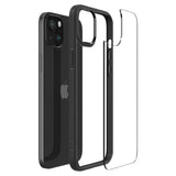 iPhone 15 Plus Spigen Ultra Hybrid Case - Transparent / Black