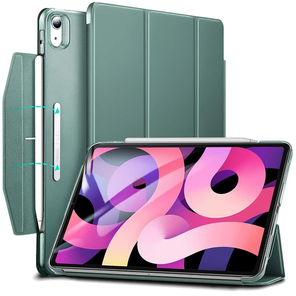 iPad Air (2022/2020) ESR Ascend Tri-Fold Case - Forest Green (DEMO)