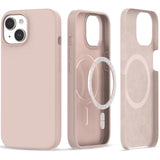 iPhone 15 Plus Tech-Protect Silicone Case - MagSafe Compatible - Candy Pink