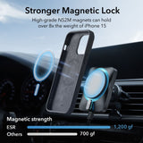 iPhone 15 Pro Max ESR Cloud Kickstand Halolock Case - MagSafe Compatible - Black